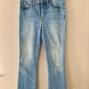 Madewell Light Blue Straight Leg Jeans